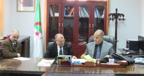 تنصيب السيد بوثلجة فريد على رأس مديرية التجارة لولاية بسكرة