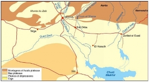 الخريطة الفيزيو-جيولوجية Carte_Physio_Gio